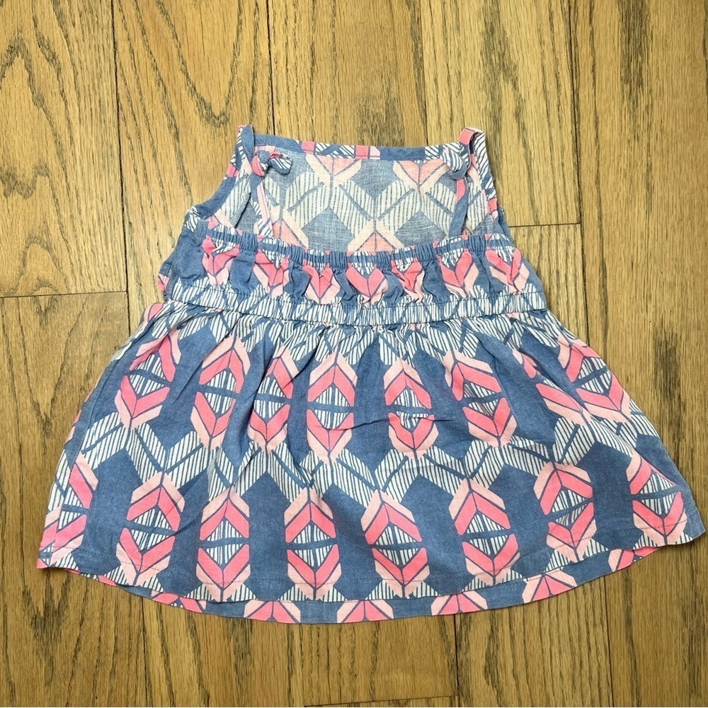 Carter's Sleeveless Blue & White Arrow Top Size 24 Months - Picture 4 of 8